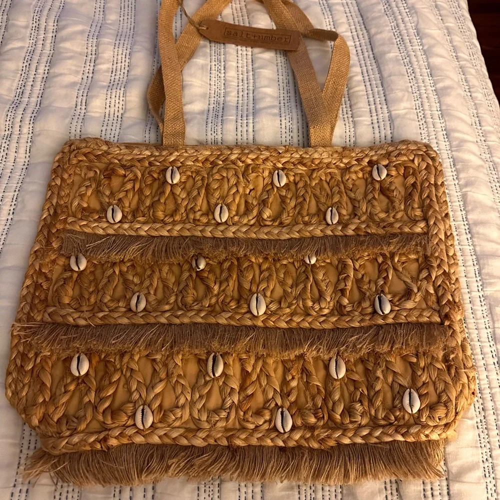 Salt+Umber SeaShell tote - Picture 2 of 4